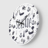 Nautisch zeeoppervlak grote klok (Hoek)