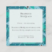 Nautisch Zwemvissen Reizen Visitekaartje (Achterkant)