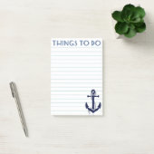 Nautische anker dingen om te doen post-it® notes (Kantoor)