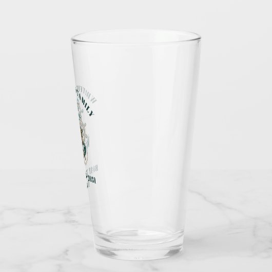 Nautische Anker Familie Cruise Matching Glas (Links)