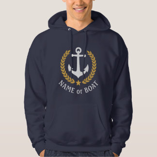 Nautische anker je kooknaam Star Gold Laurel Hoodie