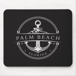Nautische Anker Palm Beach Florida 1952 Muismat