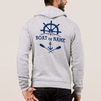 Nautische Anker Riemen Schepen Wiel Helm Boot Naam