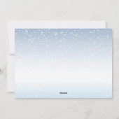 Nautische Beach Boaters Foto Kerstmis Kaart (Achterkant)