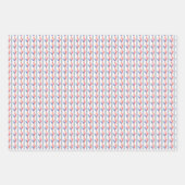 nautische bruiloft rode blauwe kreeft inpakpapier vel (Voorkant 2)