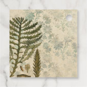  nautische bruiloft zeewier bedankjes labels (Achterkant)