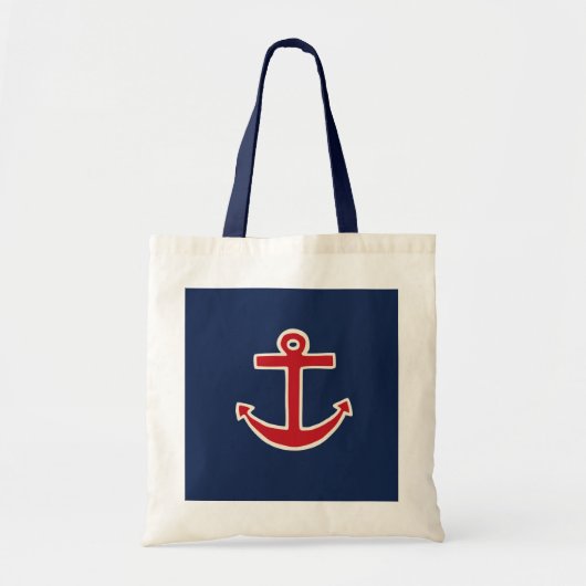 Nautische Canvas tas (Voorkant)