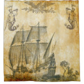 nautische combo v 6 douchegordijn (Voorkant)