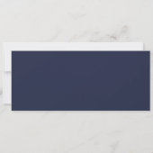 Nautische Cruise schip Boarding pass bruiloft Save The Date (Achterkant)