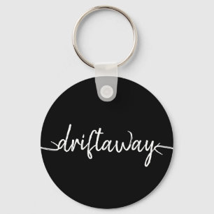 nautische DRIFT AWAY-scriptletters   Sleutelhanger
