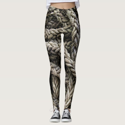 Nautische helling leggings (Voorkant)