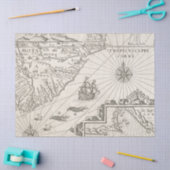  Nautische kaart Tissuepapier (Craft)