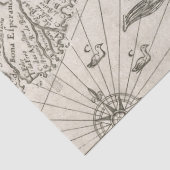  Nautische kaart Tissuepapier (Detail)