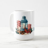 Nautische Kerst  Koffiemok (Voorkant links)