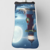 Nautische Kerstvuurtoren Golfheadcover (Draai 90)