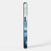 Nautische Kerstvuurtoren iPhone Hoesje (Rechterkant)