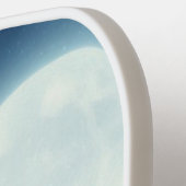 Nautische Kerstvuurtoren Pickleball Paddle (Links Detail)