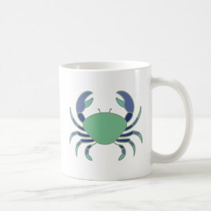 Nautische Krab Kustmok Koffiemok