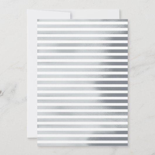 Nautische kust bruiloft uitnodiging (Achterkant)