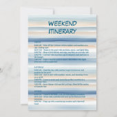 Nautische Kust Cowgirl Anker Bachelorette Kaart (Achterkant)