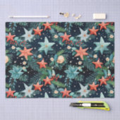 Nautische Kustkerst Zeester Weefsel Papier (Craft)