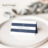 Nautische Marine Anker Wedding Place Cards