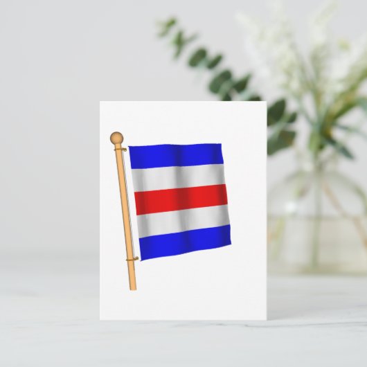 Nautische markering "C" Briefkaart (Staand voorkant)