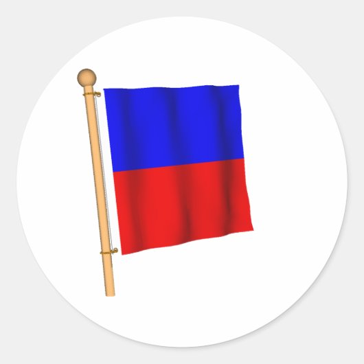 Nautische markering "E" Ronde Sticker (Voorkant)