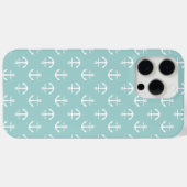 nautische-muntverankeringspatroon Case-Mate iPhone case (Achterkant (horizontaal))