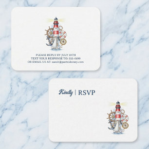 Nautische Oceaanbaken RSVP Informatiekaartje