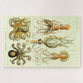 Nautische octopus door Ernst Haeckel Legpuzzel (Horizontaal)