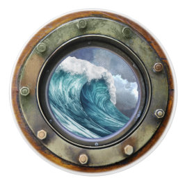 Nautische Porthole Keramische Knoppen Lade Knoppen