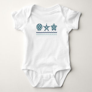Nautische Quilt Kind en Baby Shirt