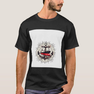 Nautische reiziger t-shirt