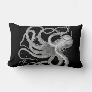 Nautische steampunk octopus antiek kraken kussen