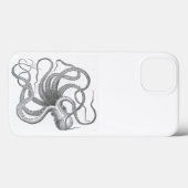 Nautische steampunk octopus  kraken tekening Case-Mate iPhone case (Achterkant (horizontaal))