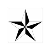 nautische ster art stempel (Afrduk)