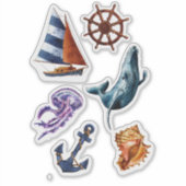 Nautische Stickers (Voorkant)