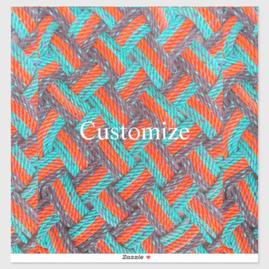 Nautische Touw Mat Thunder_Cove Sticker (Vel)