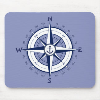 Nautische verankering, Nautical Compass, Keltische Muismat