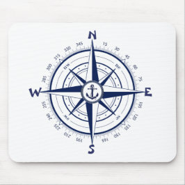 Nautische verankering, Nautical Compass, Keltische Muismat