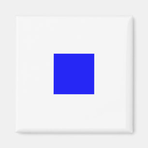 Nautische vlag alfabet teken letter S (Sierra) Magneet