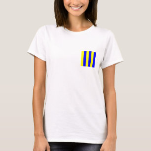 Nautische vlag G T-shirt