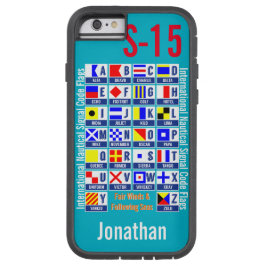 Nautische vlaggen iPhone 13 hoesje