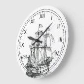 Nautische wandklokken grote klok (Hoek)