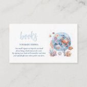 "Nautische Waterverf Koraalrif Delights Informatiekaartje (Voorkant)