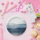 Nautische Waterverf Papieren Bordje (Feest)