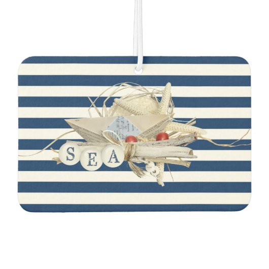 Nautische zeilboot Cluster - Zee Luchtverfrisser (Voorkant)