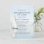 Nautische zeilboot Fotoviering van het leven Kaart (Staand voorkant)