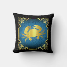 Nautische zeilboot rotskrab/goud/blauw/zwart